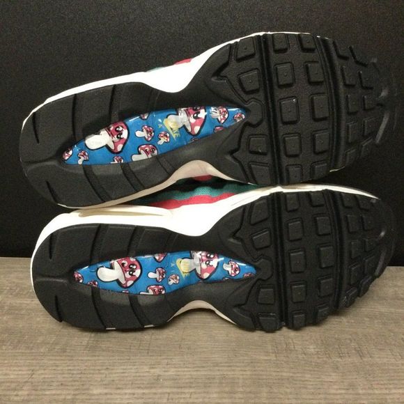 Nike Air Max 95 SE Sprung Grey Blue Pink Shoes DN4371-001 Youth 5Y Boys Girls - Picture 6 of 9